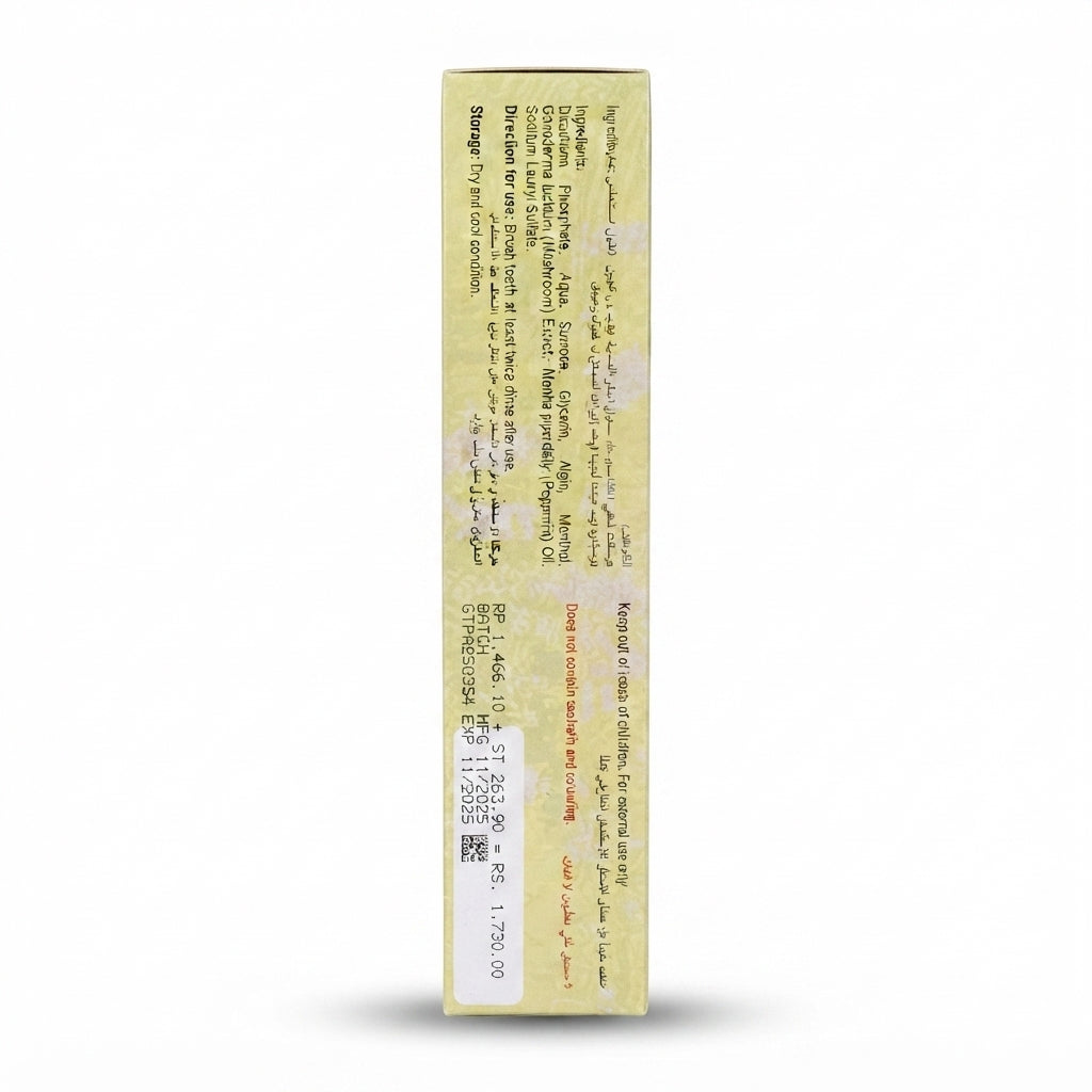 DXN Ganozhi Toothpaste 150g | Herbal toothpaste with Ganoderma lucidum extract