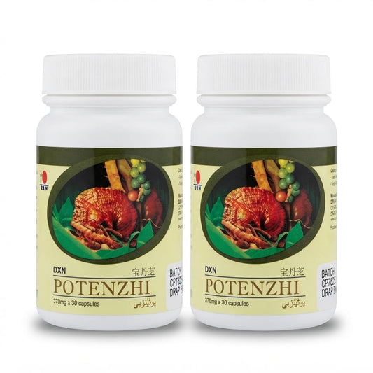 DXN Potenzhi 30 Capsules | Natural Herbal Supplement for Men's Vitality & Energy